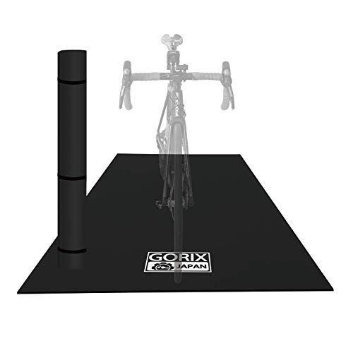 GORIX(ゴリックス) トレーニングマット 自転車 [ 防振 防音 床の保護マット 折りたたみ式 ] サイクルマット エアロバイク 室内スポーツ メンテナンス ローラー台 (GX-MAT)ts 00c65b21