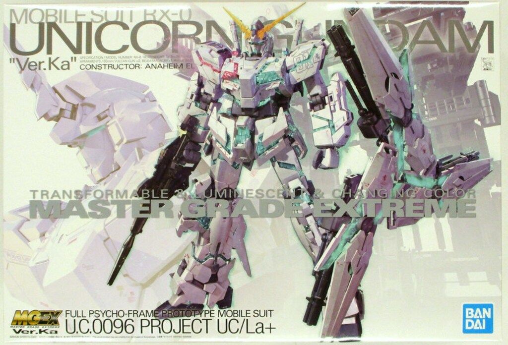 バンダイ MGEX 機動戦士ガンダムUC ユニコーンガンダム Ver.Ka