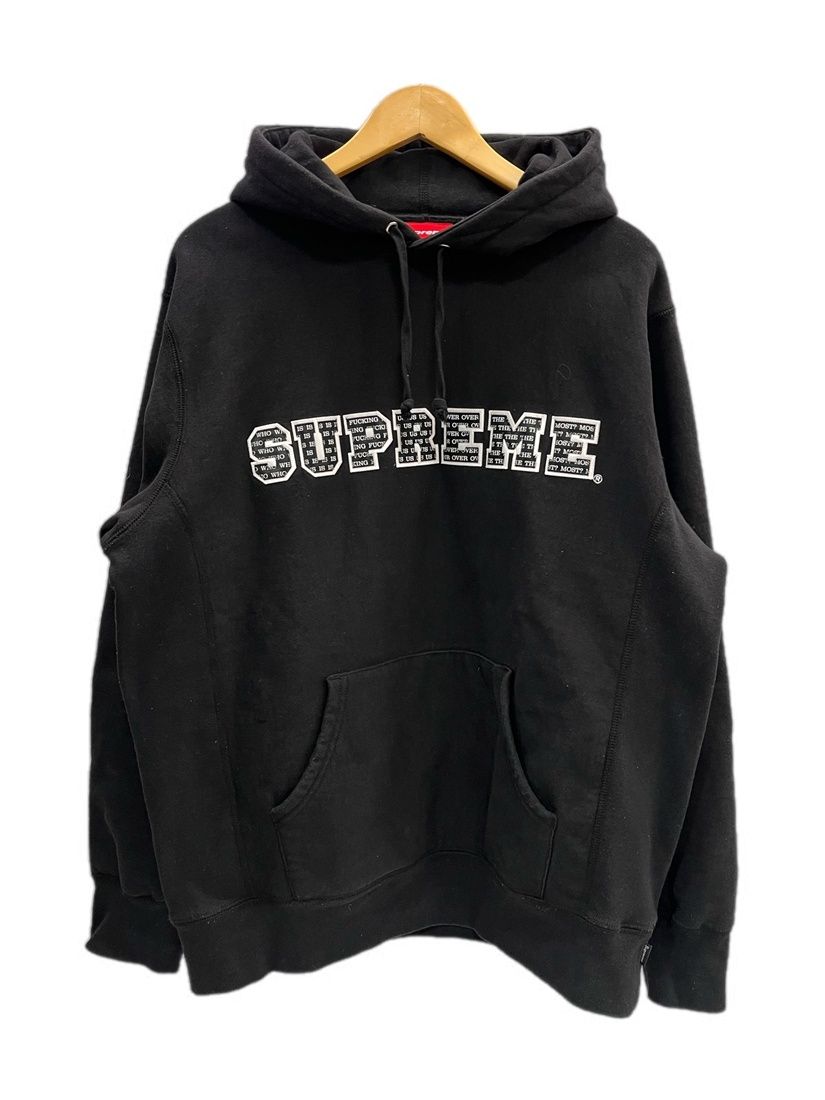 シュプリーム SUPREME 19AW The Most Hooded sweatshirt フーディ 黒 パーカ ブラック Lサイズ 101MT-6401