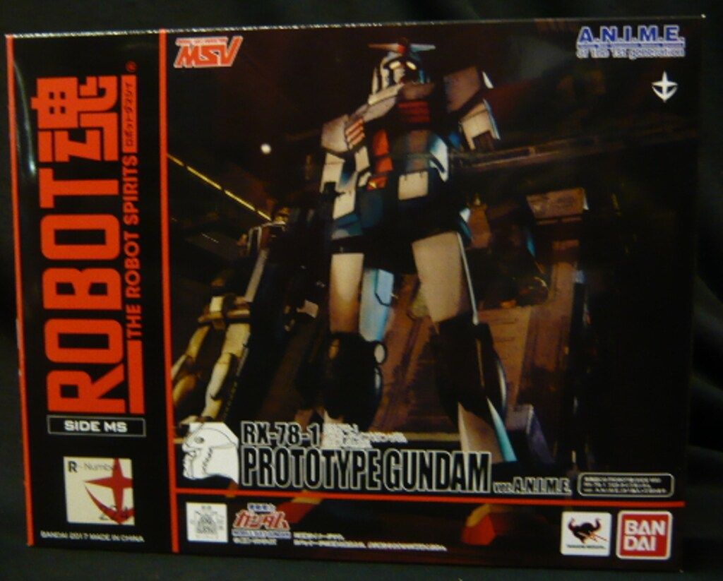 バンダイ 機動戦士ガンダム(MSV) ROBOT魂 RX-78-1 プロトタイプガンダム ver.A.N.I.M.E.