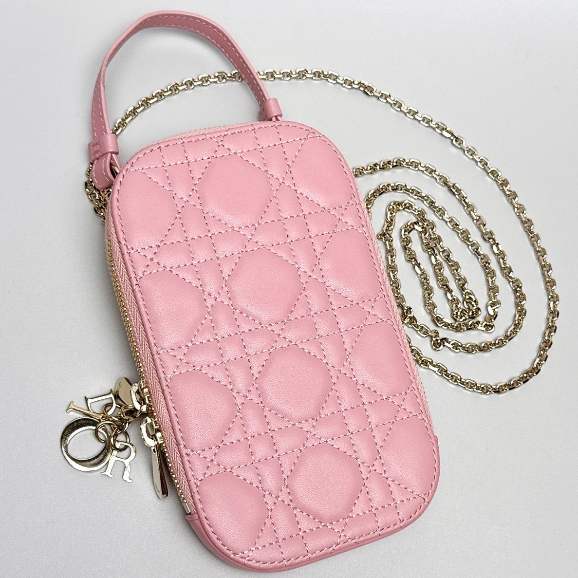Christian Dior / レディディオール フォンホルダー ピンク クリスチャンディオール