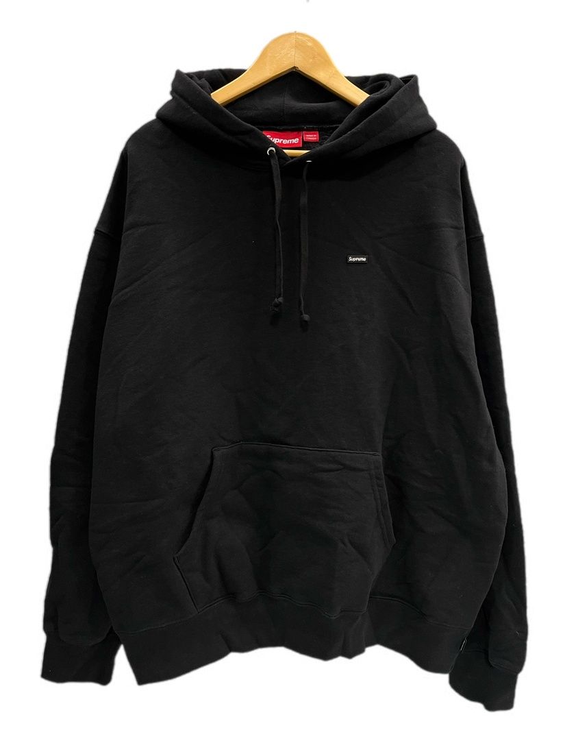 シュプリーム SUPREME 25AW Small Box Hooded Sweatshirt スモール ボックス ロゴ フーディー スウェット シャツ 黒 XL パーカ ブラック LLサイズ 101MT-6402