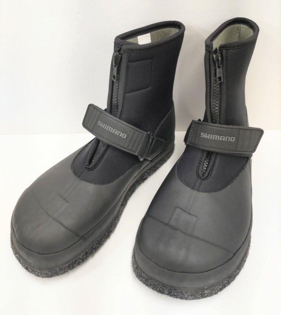 【未使用品】シマノ カットピンフェルトタビ中割 FT-045X / Lサイズ（01）鮎タビ　鮎釣り 友釣り 天然　郡上　長良川　九頭竜川　神通川　馬瀬川　付知川　矢作川　巴川