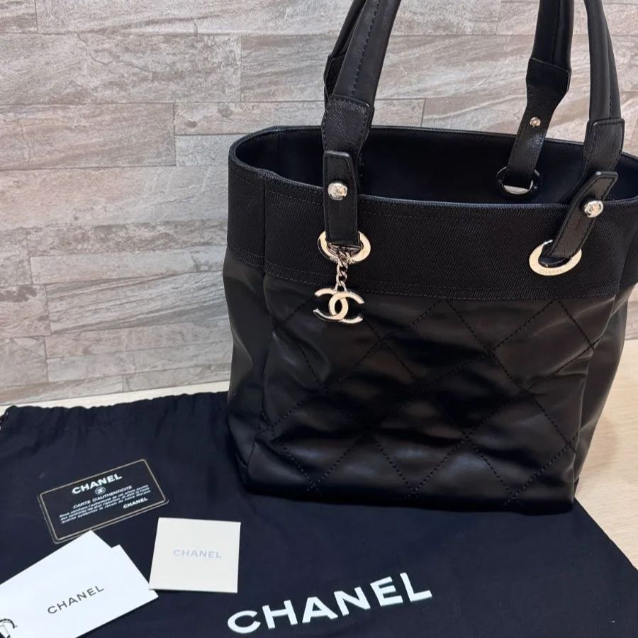 CHANEL】 Paris Biarritz MM シャネル パリビアリッツトートMM トート