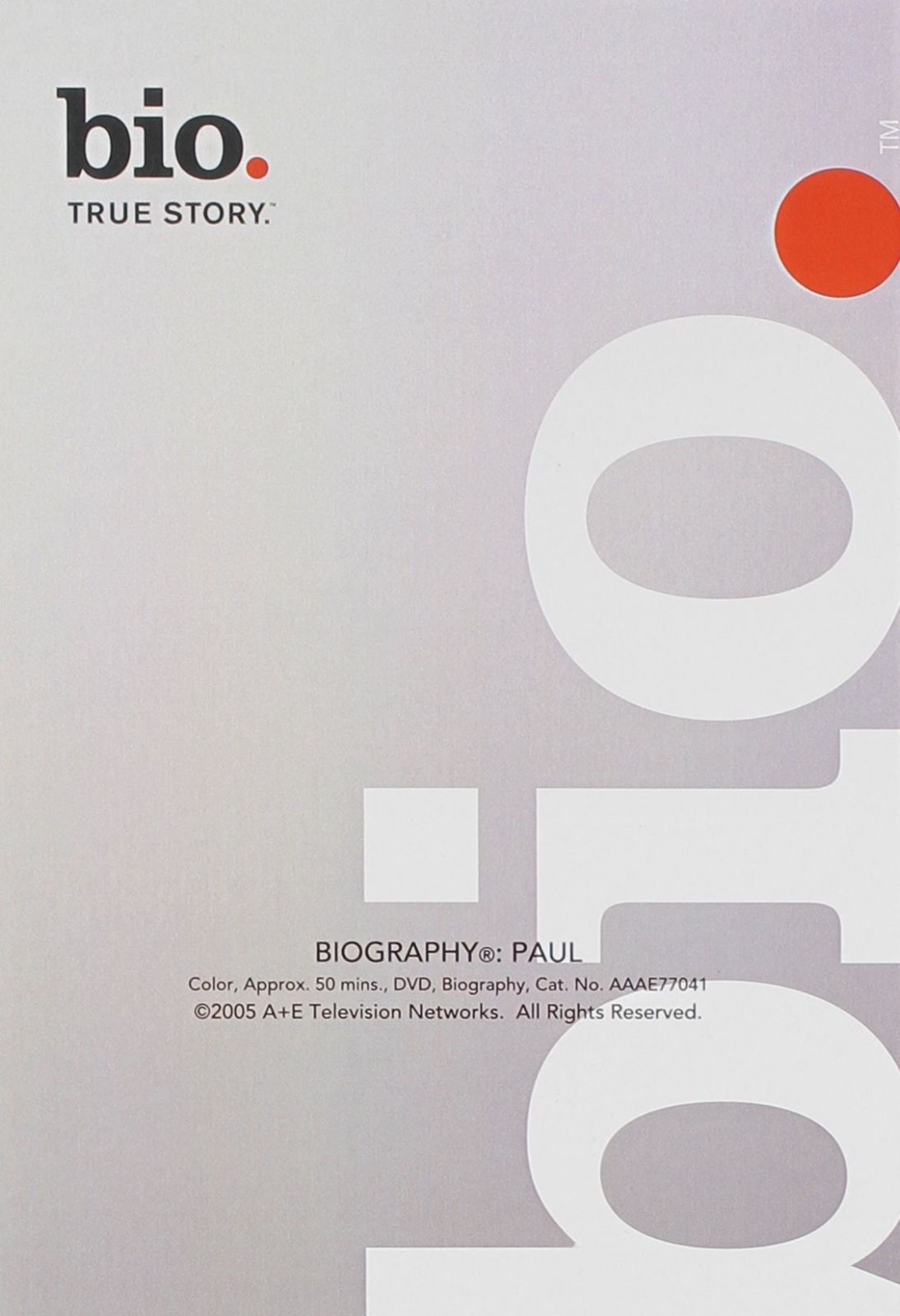 Biography - Paul [DVD]
