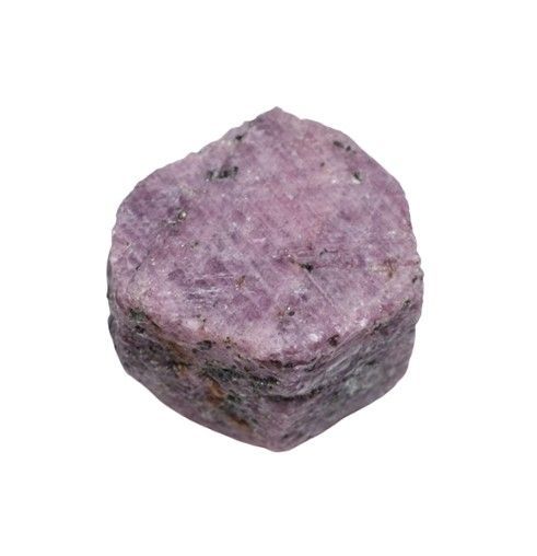 ルビー 原石 25mm (28g) 六角形 コランダム 紅玉 鉱物標本