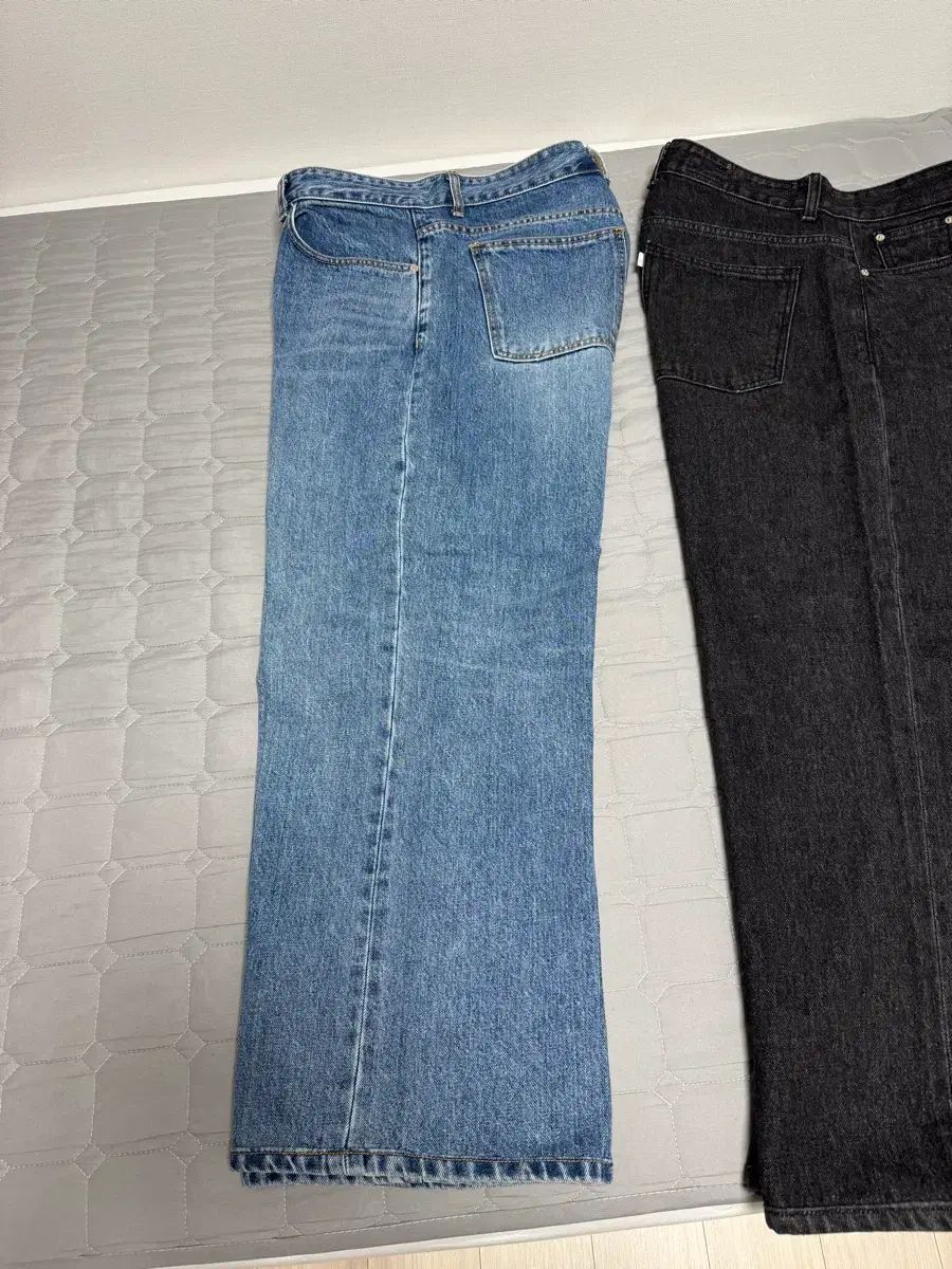 ユース ワイド デニム 中청 L