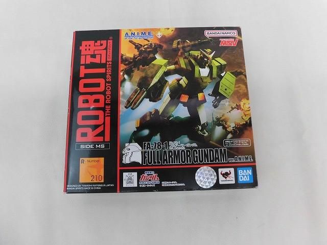 フィギュア ROBOT魂 FA-78-1 フルアーマーガンダム ver. A.N.I.M.E. 機動戦士ガンダム 【中古品】