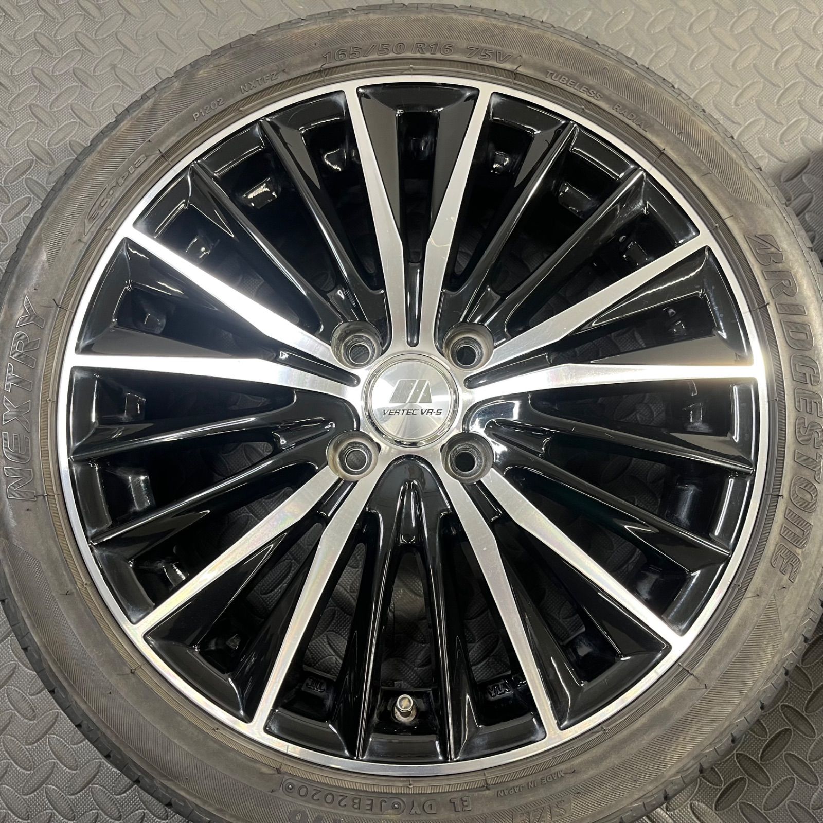 20年製 165/50R16 ブリヂストン ネクストリー マナレイ ヴァーテックVR