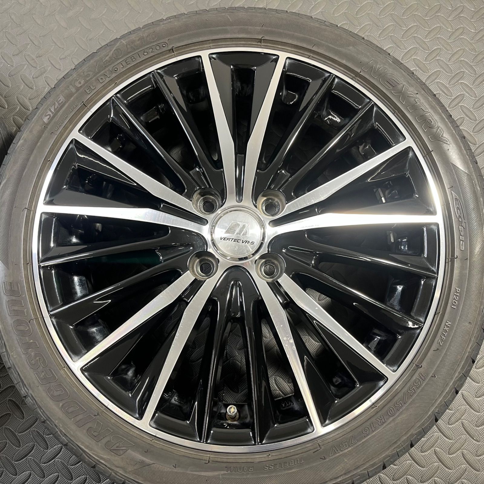 20年製 165/50R16 ブリヂストン ネクストリー マナレイ ヴァーテックVR