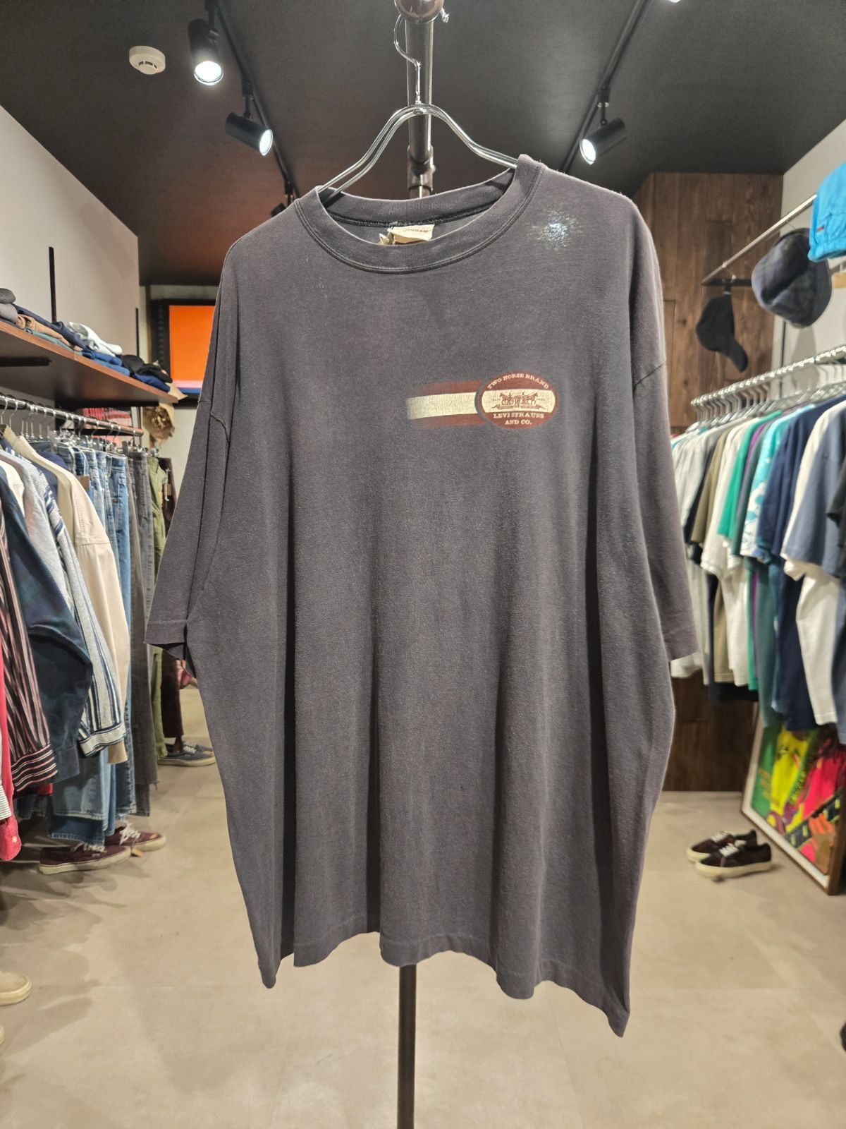 1990's Levi's　T-Shirt　SIZE : XL　リーバイス　Tシャツ　90s　シングルステッチ　フェード