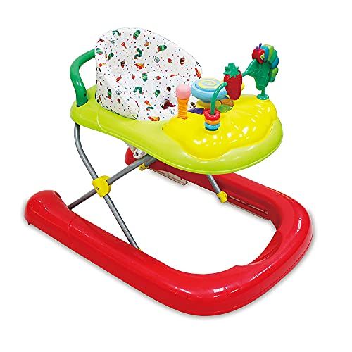 日本育児 はらぺこあおむし 歩行器 2in1ウォーカー 6ヶ月~12ヶ月頃対象 ウォーカー・手押し車として使用可能 マルチカラーpms 8be200ed