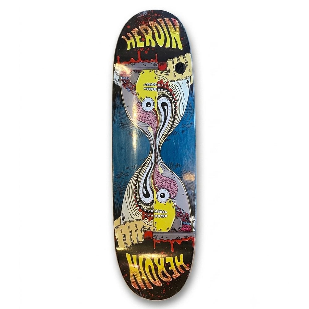 9.25【2026 6月発売】HEROIN ヘロイン ノーズとテール対称 RAZOREGG ANATOMY MERGED DECK デッキ 板【スケートボード/スケボー/SKATEBOARD】