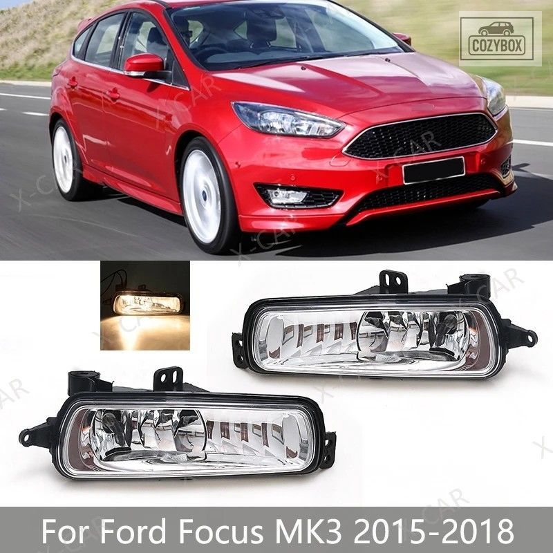Foglight フォグランプ フォード フォーカス MK3 2015 - 18 フロント バンパー フォグ