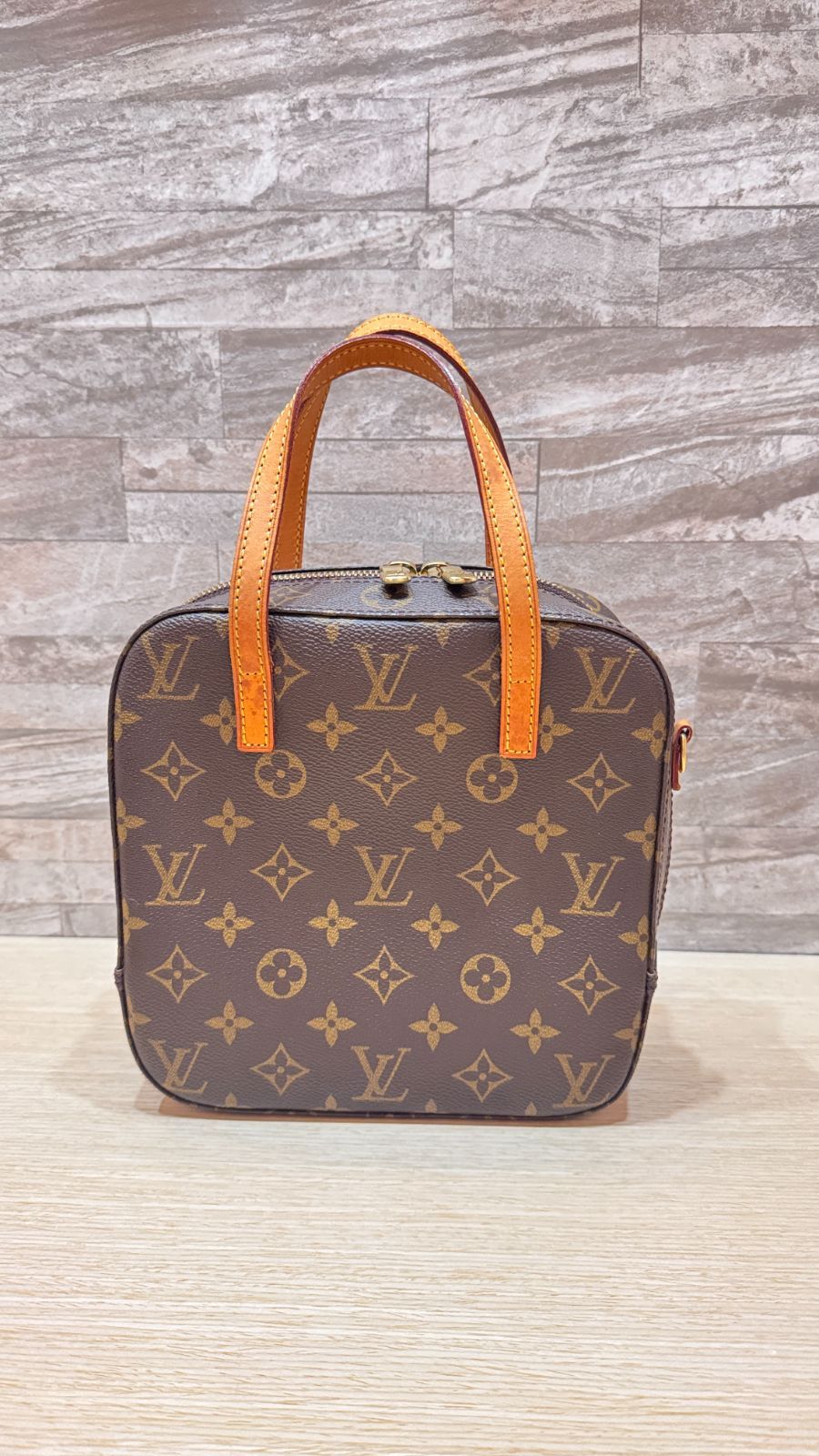 バッグ】LOUIS VUITTON ルイ ヴィトン モノグラム スポンティーニ