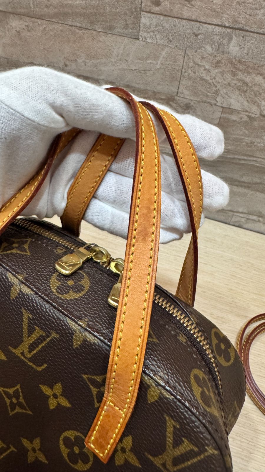 バッグ】LOUIS VUITTON ルイ ヴィトン モノグラム スポンティーニ