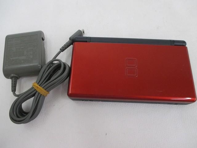 中古品 ゲーム ニンテンドーDS 本体 DS Lite USG-001 クリムゾンブラック 動作品 充電器付き