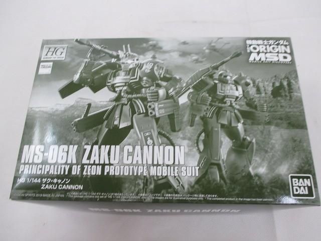 未組立 プラモデル HG 1/144 ザク・キャノン 機動戦士ガンダム THE ORIGIN MSD