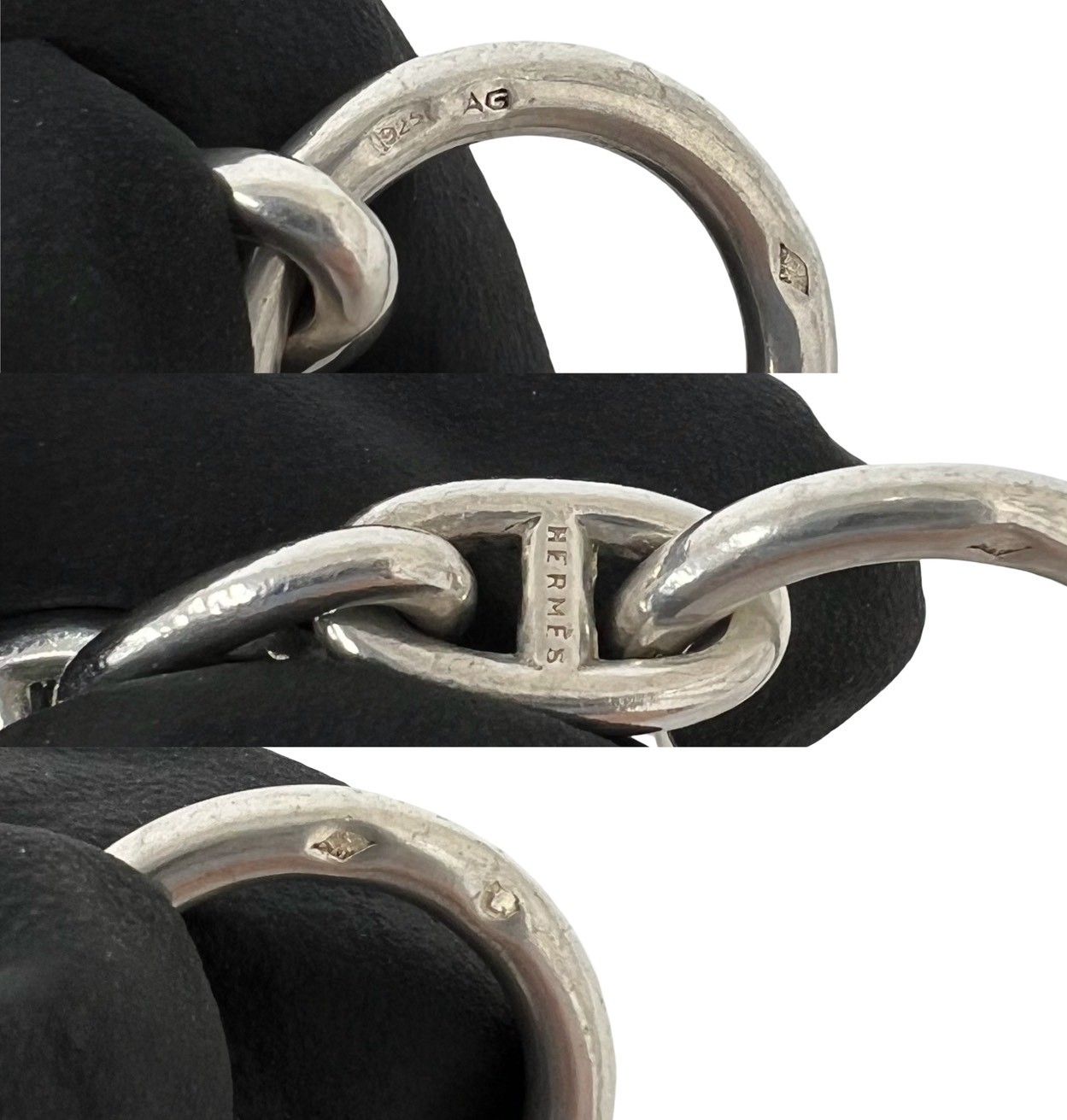 極 美品 HERMES エルメス シェーヌダンクル PM 17コマ マルジェラ期