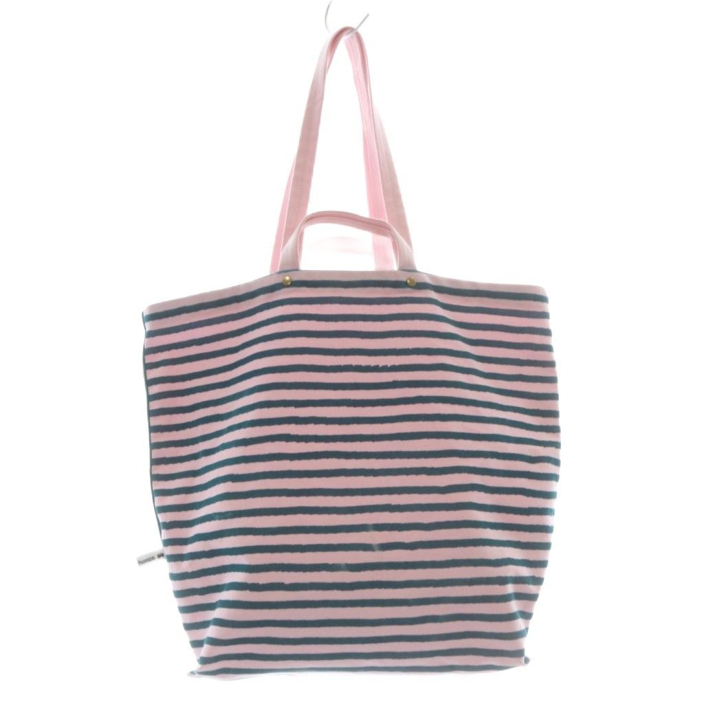 ミナペルホネン mina perhonen 26SS sway tote bag M トートバッグ ハンドバッグ ピンク 緑