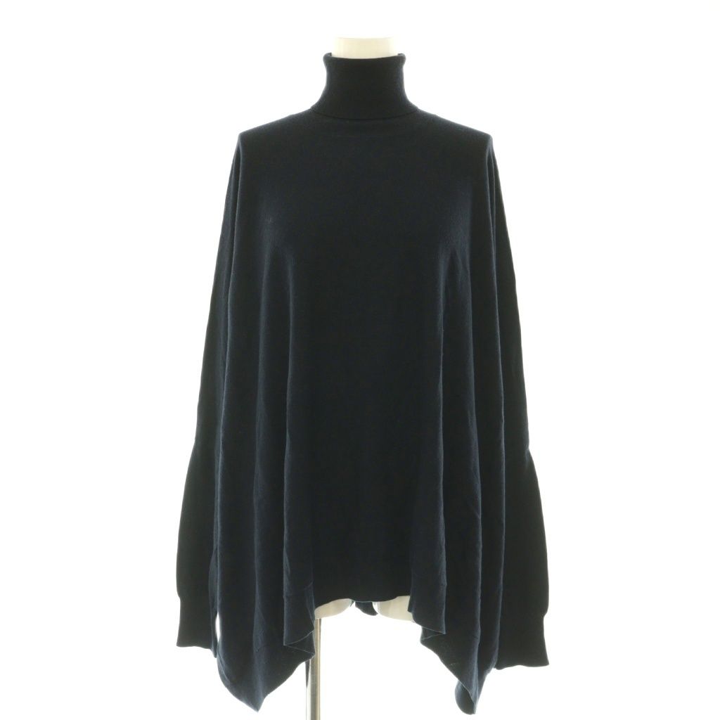 アパルトモン ドゥーズィエムクラス L'Appartement DEUXIEME CLASSE T/N Volume Knit ニット セーター プルオーバー タートルネック 紺 ネイビー /CX ■OS