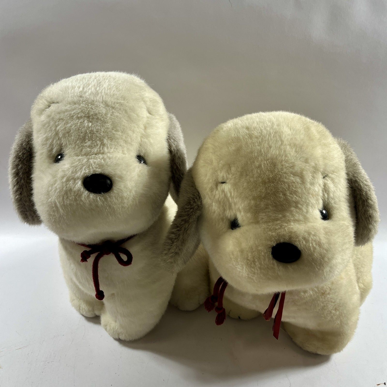 ★ 希少 レア 昭和レトロ うめ吉 ぬいぐるみ 2点まとめ 特大 犬 オリエンタルトーイ社 日本製 ヴィンテージ 現状品