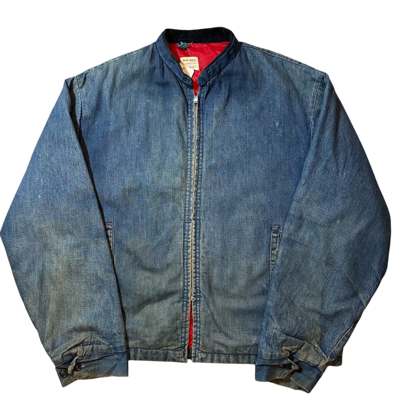 50s〜 Big Mac denim jacket remake / 50年代〜 ビックマッデニムジャケット リメイク【F504】