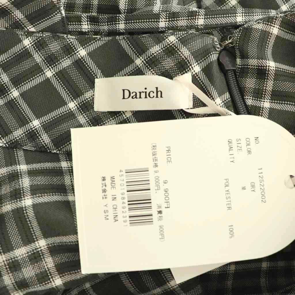 ダーリッチ Darich チェックスカートライクショートパンツ プリーツ M