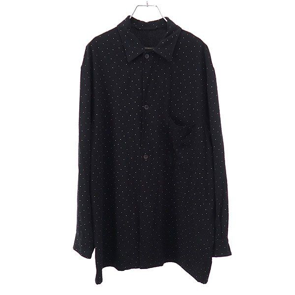 COMOLI コモリ 24SS Silk Noil Dot Shirt Jacket シルクノイルドット