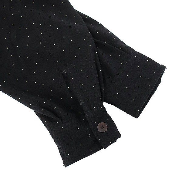 COMOLI コモリ 24SS Silk Noil Dot Shirt Jacket シルクノイルドット