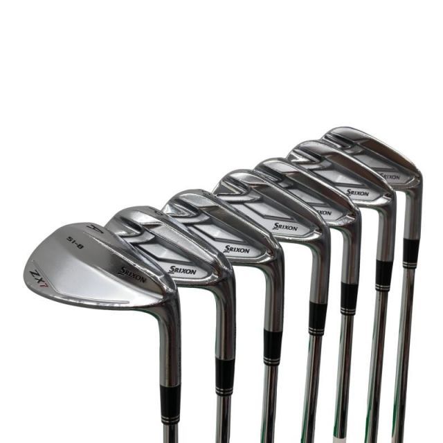 【中古】 ダンロップ SRIXON ZX7 8S アイアンセット IR リシャフト (フレックスその他) メンズ 男性用 右利き 右用 Cランク ゴルフクラブ
