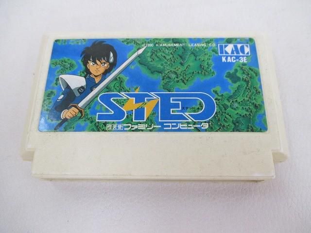 中古品 ゲーム ファミコン ソフト ステッド STED 遺跡惑星の野望