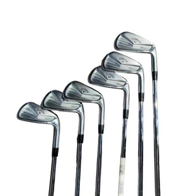 【中古】 キャロウェイ X FORGED(2024) 6S アイアンセット IR 純正特注シャフト (フレックスS) メンズ 男性用 右利き 右用 Cランク ゴルフクラブ
