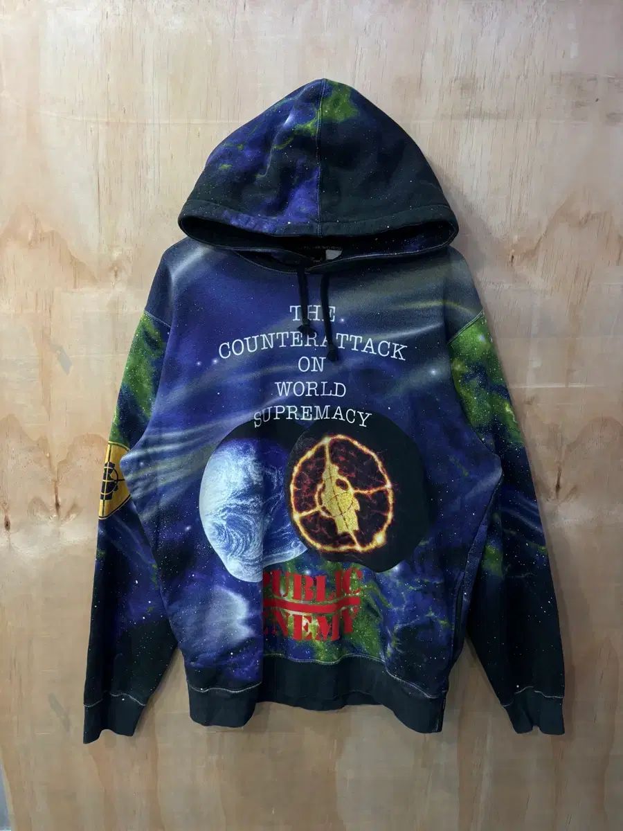 Supreme x UNDERCOVER PUBLIC ENEMY フーディー