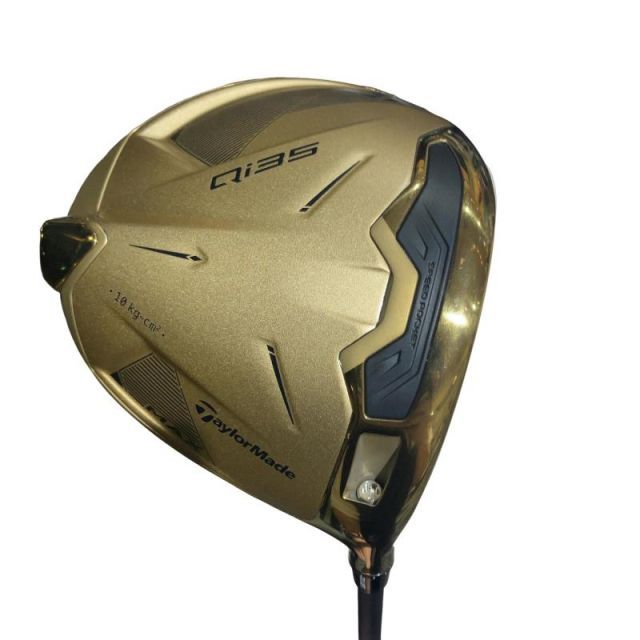 【中古】 テーラーメイド Qi35 MAX Designer Series GOLD 10.5° ドライバー DR Diamana GOLD TM50(Qi35 DR) (フレックスS) メンズ 男性用 右利き 右用 Bランク ゴルフクラブ