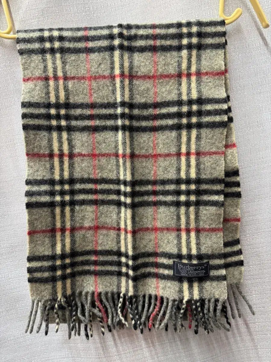 BURBERRY バーバリー ラムウール100% ヴィンテージ ノヴァチェック マフラー