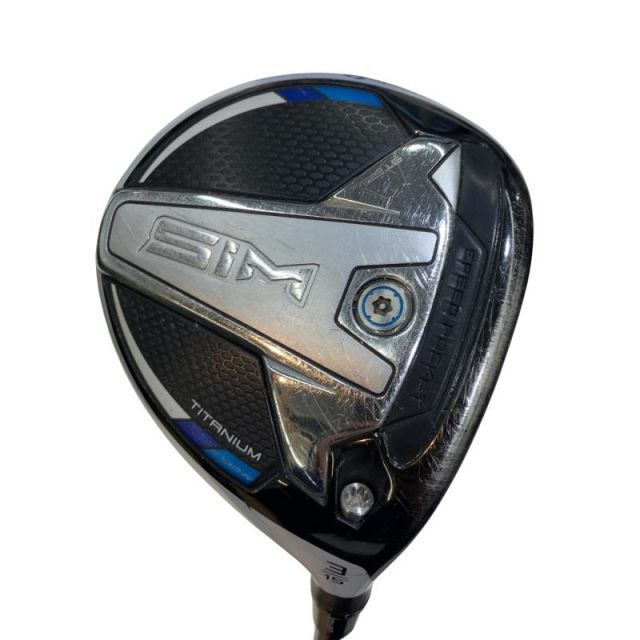 【中古】 テーラーメイド SIM 3W フェアウェイウッド FW TENSEI SILVER TM50(FW) (フレックスS) メンズ 男性用 右利き 右用 Dランク ゴルフクラブ