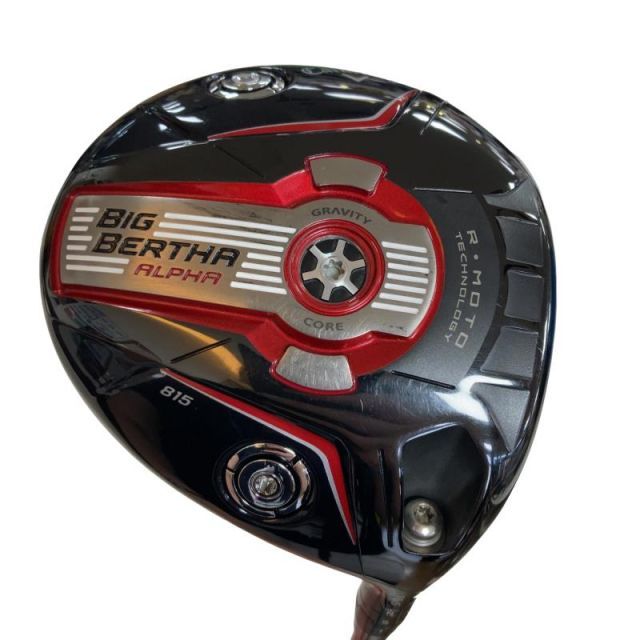 【中古】 キャロウェイ BIG BERTHA ALPHA 815 10.5° ドライバー DR 純正特注シャフト (フレックスS) メンズ 男性用 右利き 右用 Cランク ゴルフクラブ