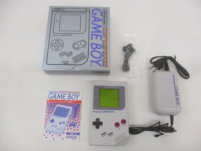 良品 ゲーム ゲームボーイ 本体 DMG-01 DMG-03 動作品 箱・取説・充電式アダプタ付き