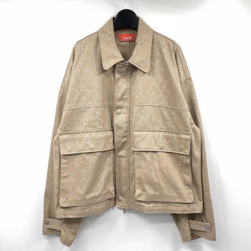 【中古】Laid.B 25AW Protective Jacket サイズ2 ベージュ LB25SS-JK01 レイドビー[17]