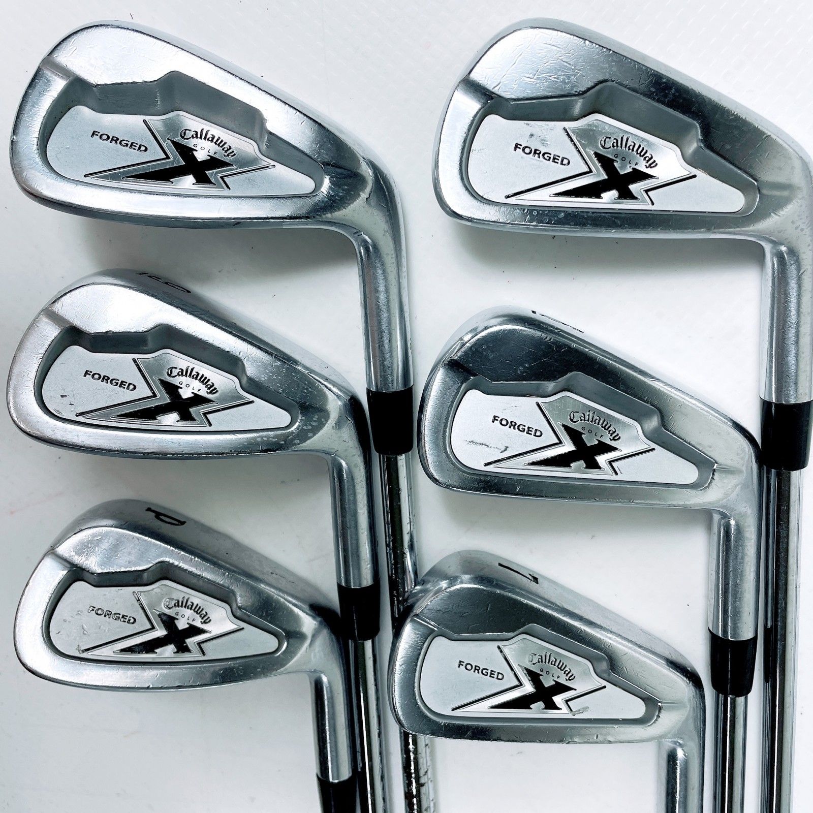 【中古】キャロウェイ X FORGED 5-9I/PW 6本セット アイアン セット　訳あり