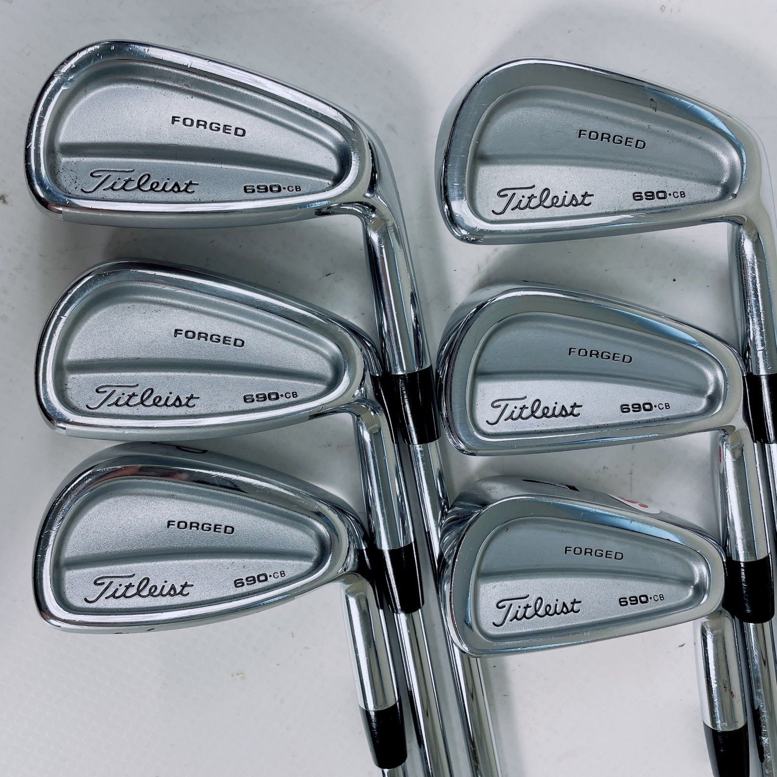 【中古】タイトリスト 690・CB フォージド 5-9I/PW 6本セット アイアン 単品【S200】