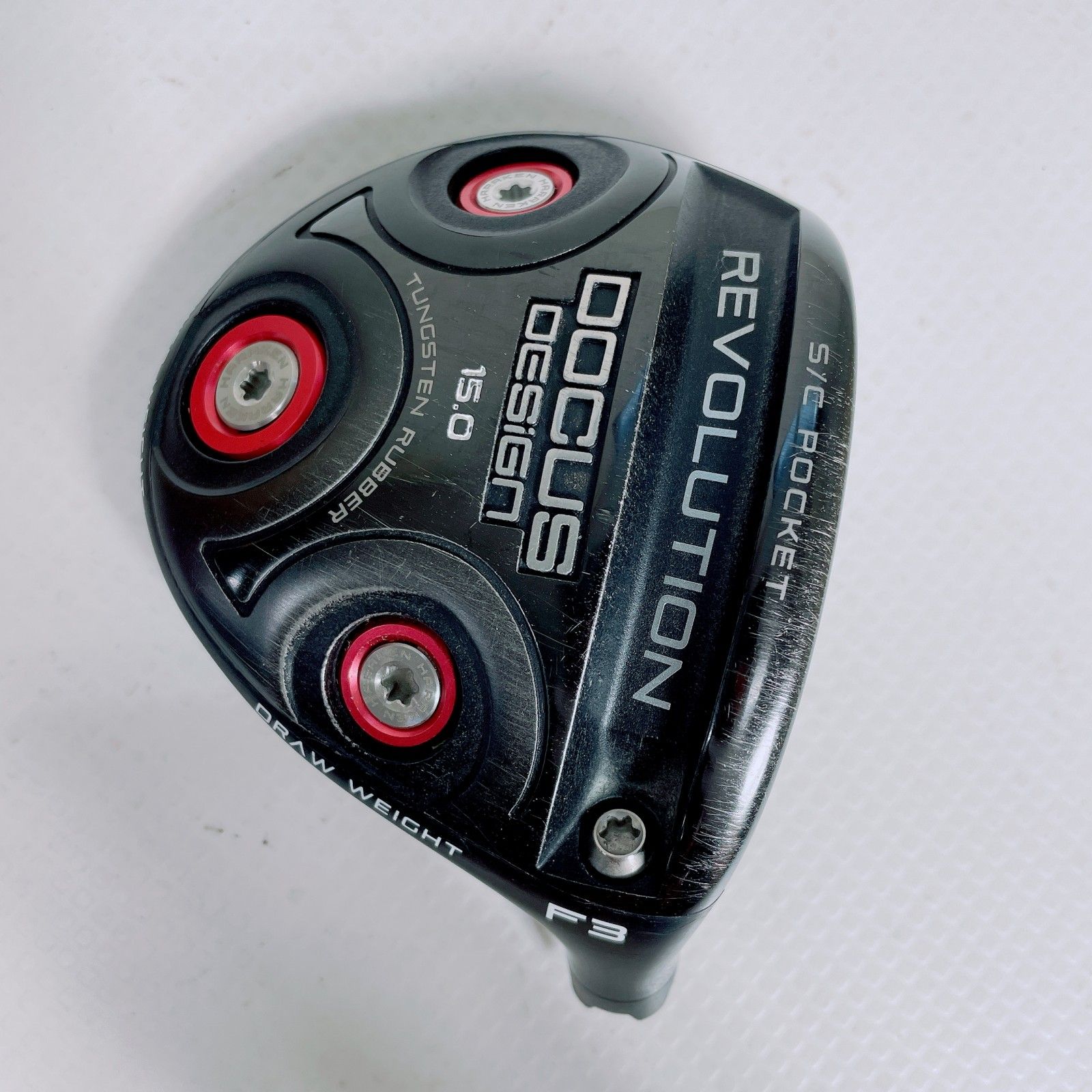 【中古】 DOCUS REVOLUTION F3　3W 15° ヘッド 単品