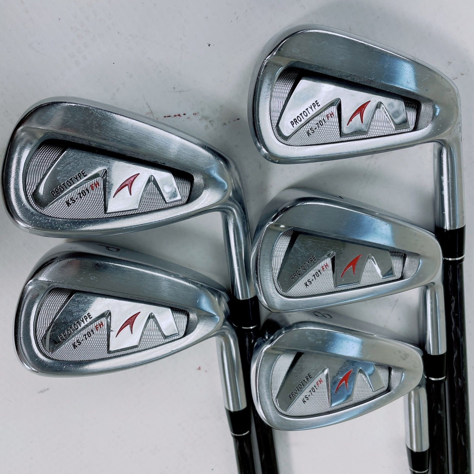 【中古】アキラプロダクツ PROTOTYPE KS-701FH 6-9I/PW 5本セット アイアン セット【R】