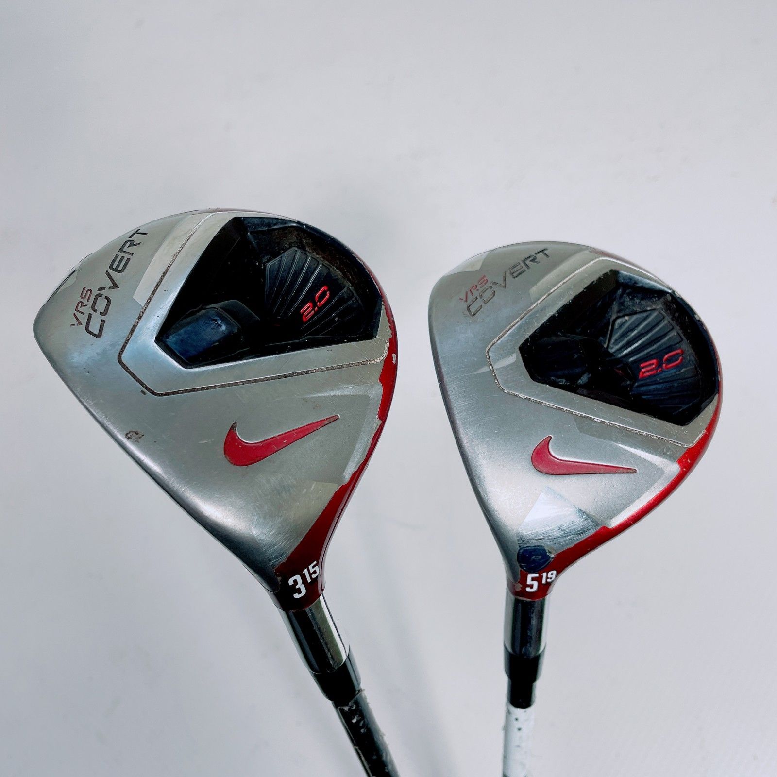【中古】ナイキ VR_S COVERT 2.0 3W 15°/5W 19° フェアウェイウッド 単品/左利き【R】