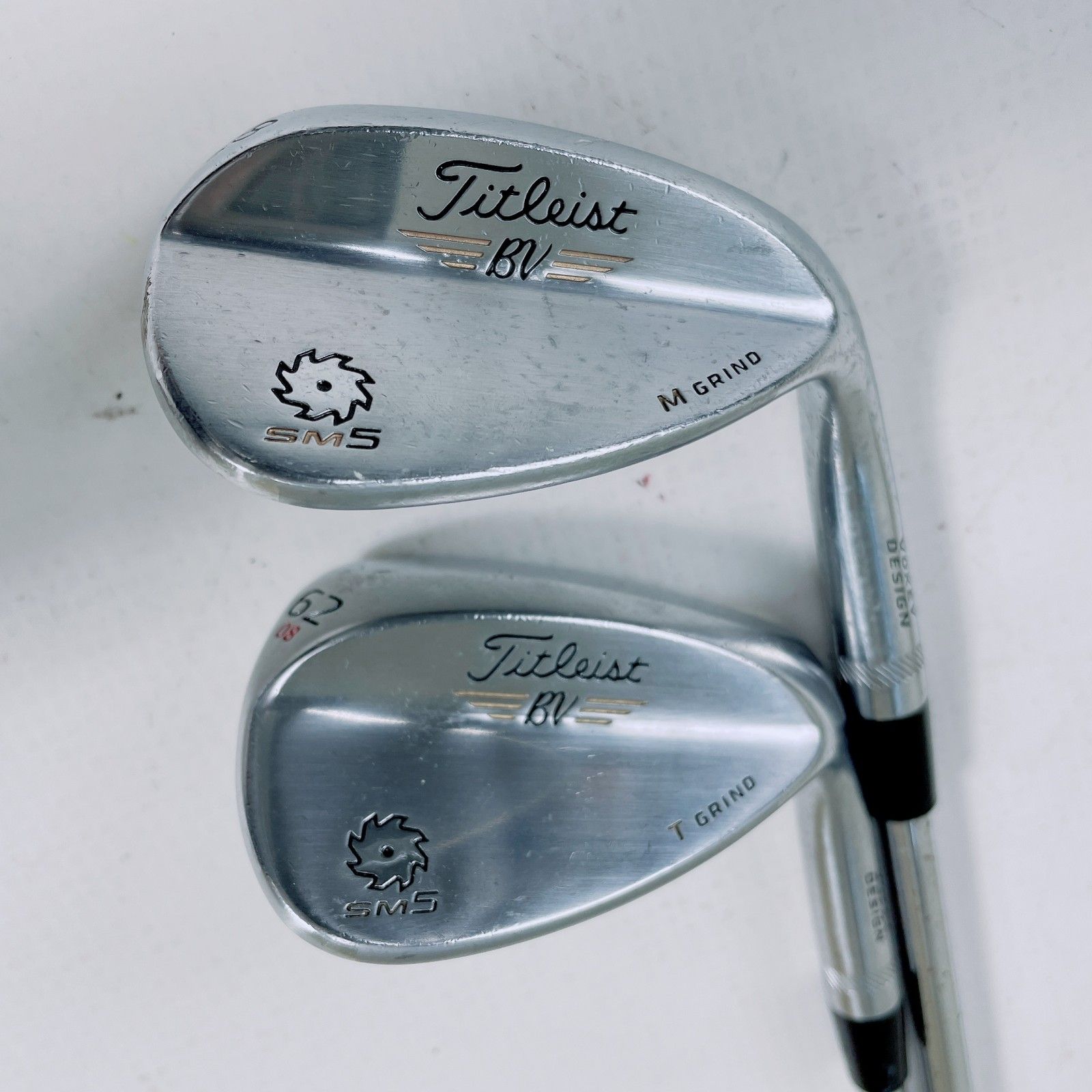 【中古】タイトリスト VOKEY DESIGN SPIN MILLED SM5 58° 62° アイアン 単品【S】