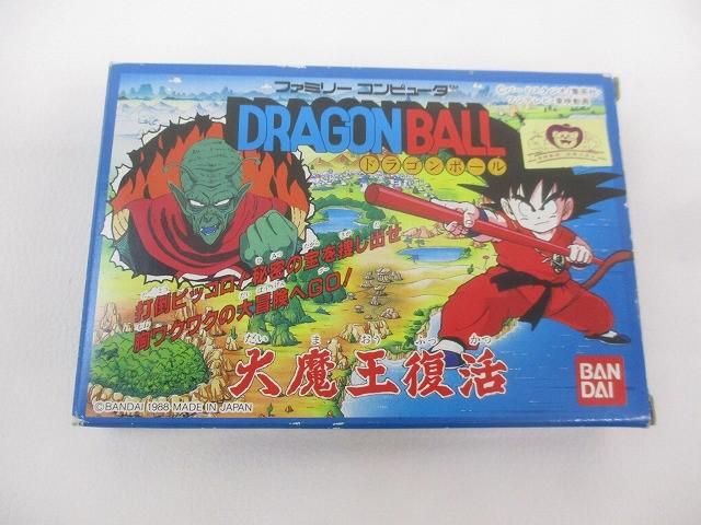 良品 ゲーム ファミコン ソフト ドラゴンボール 大魔王復活