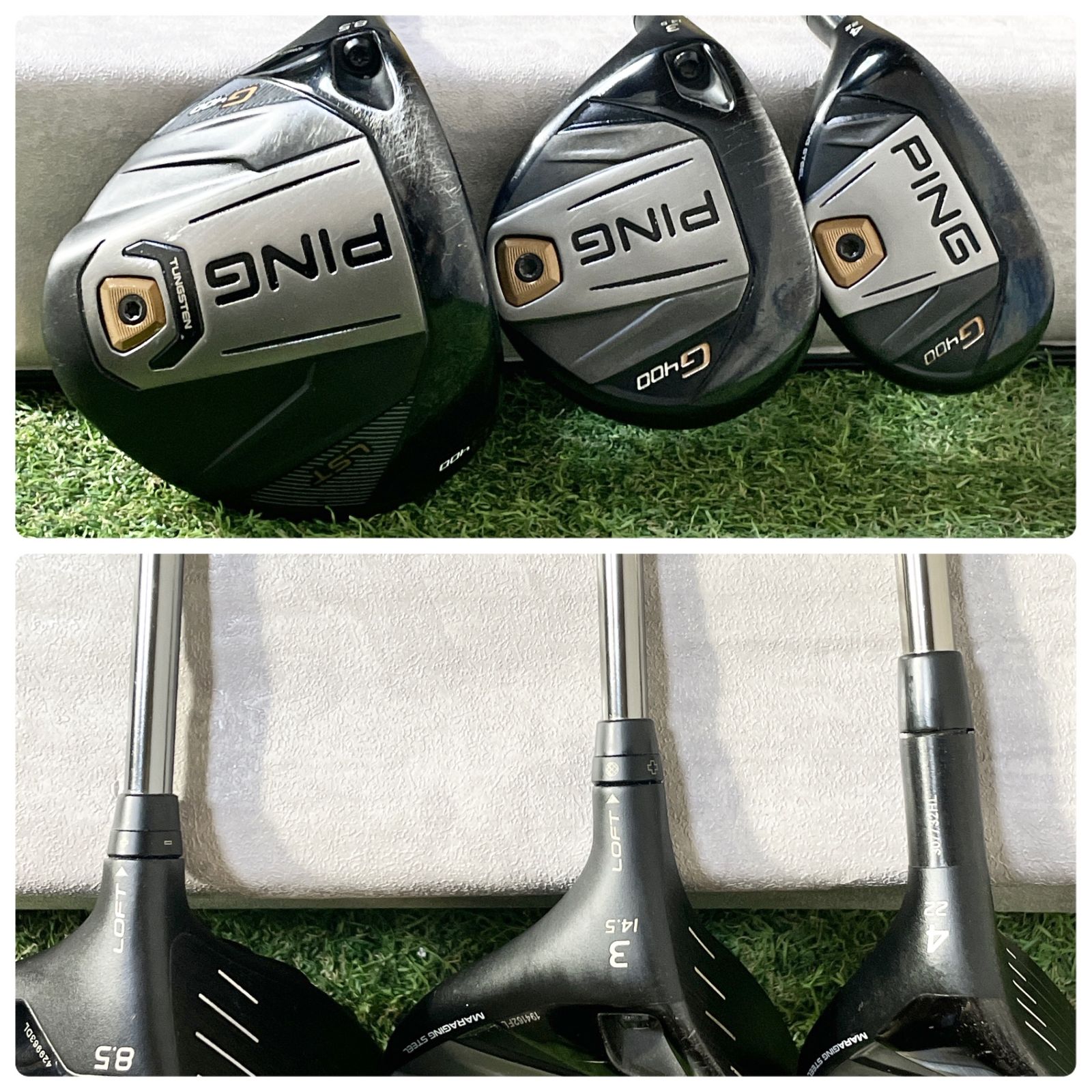 貴重レフティ！バッグ新品！】PING G400 ピン Gシリーズ ゴルフクラブ 