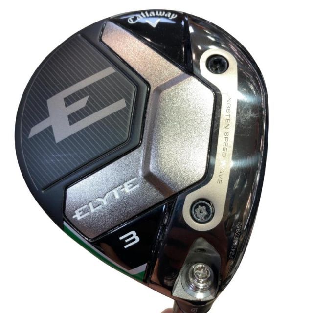 【中古】 キャロウェイ ELYTE 3W フェアウェイウッド FW VENTUS GREEN 50 for CW(ELYTE FW) (フレックスSR) メンズ 男性用 右利き 右用 Cランク ゴルフクラブ