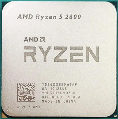 AMD Ryzen 5 2600 6C 12T 3.4GHz to 3.9GHz Socket AM4 Zen 12NM 16MB 65W Apr 2018